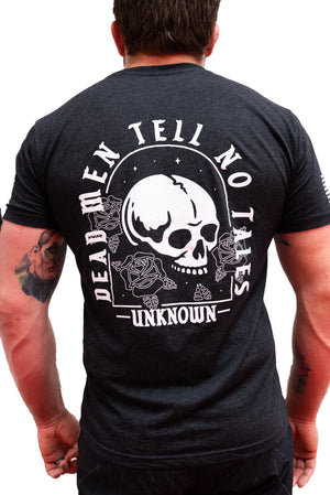 Dead Men Tell No Tales Tri Blend Shirt! - Schismatic Industries