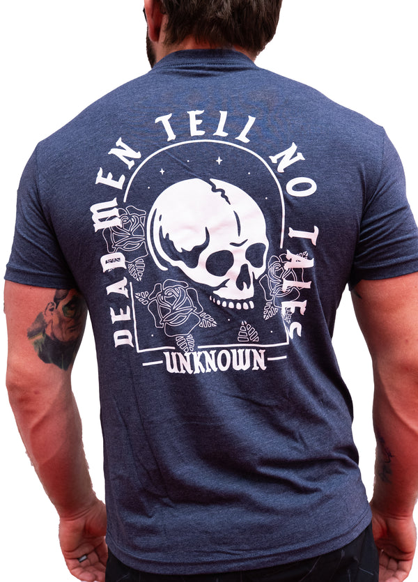 Dead Men Tell No Tales Tri Blend Shirt! - Schismatic Industries