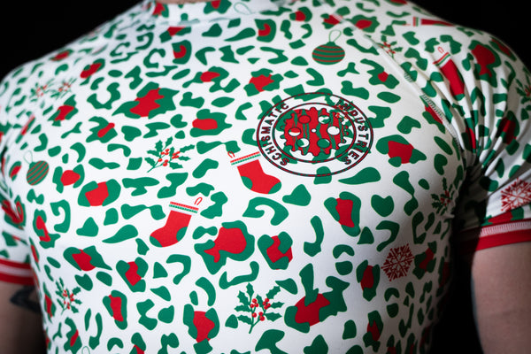 Peppermint Leopard Rashguard!