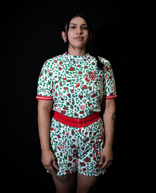 Peppermint Leopard Rashguard!