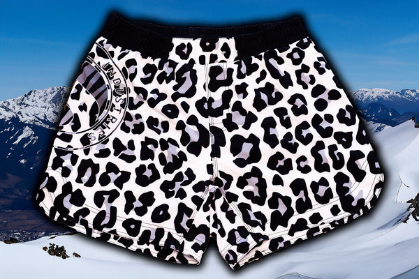 Snow Leopard Shorts - Schismatic Industries