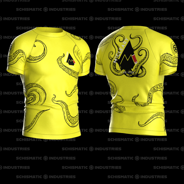 McCleary Jiu-Jitsu Ranked Rashguard Preorder! - Schismatic Industries